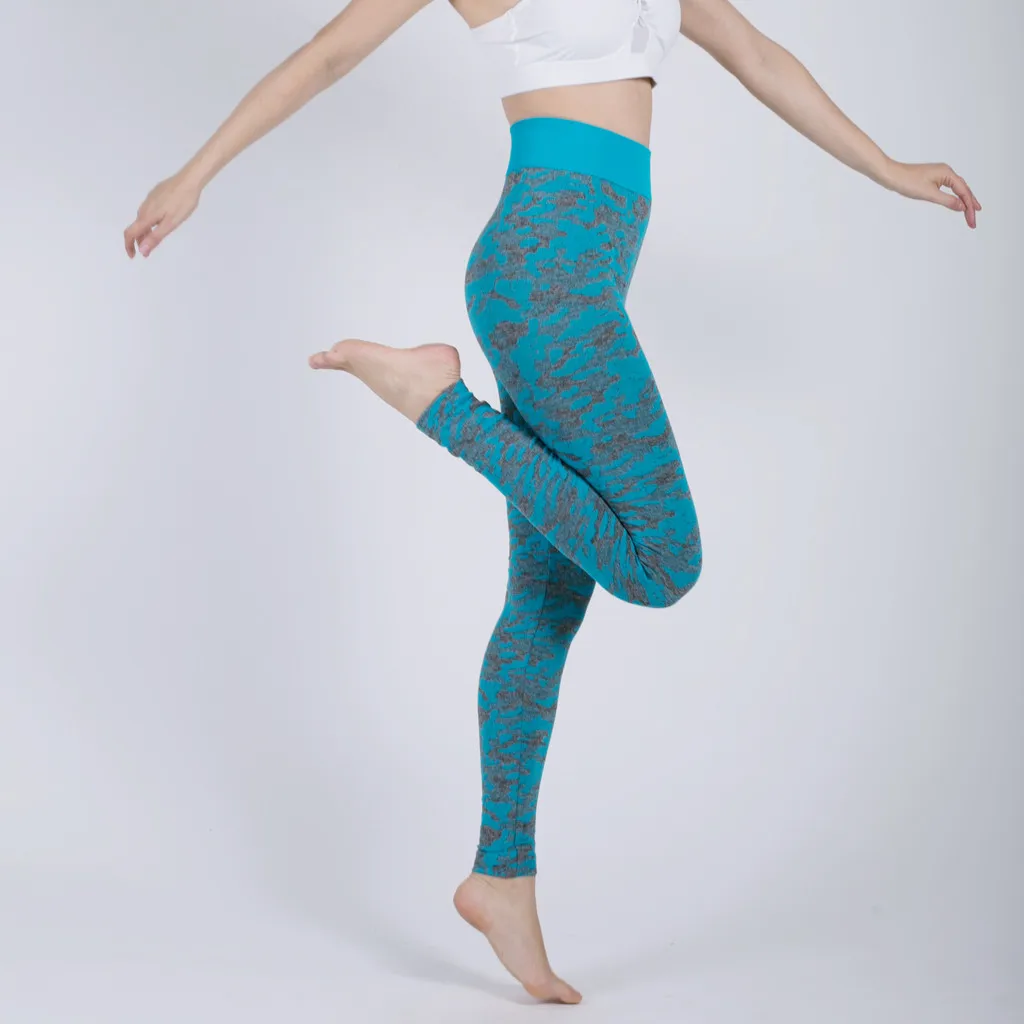

Yoga Leggings Sports Pants Camouflage Yoga Women sports Seamless clothing trousers Fitness yoga Compressed fitness leggings