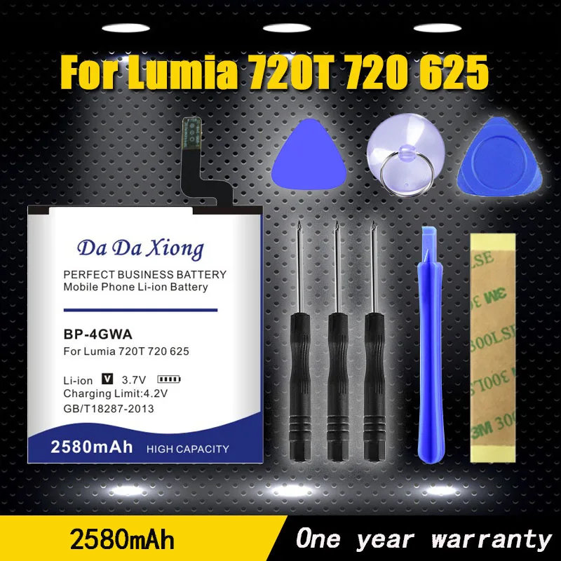 

New Li-ion Battery Model [ BP-4GWA ] Phone Battery for NOKIA Lumia 720 720T 625 625h Phone Battery