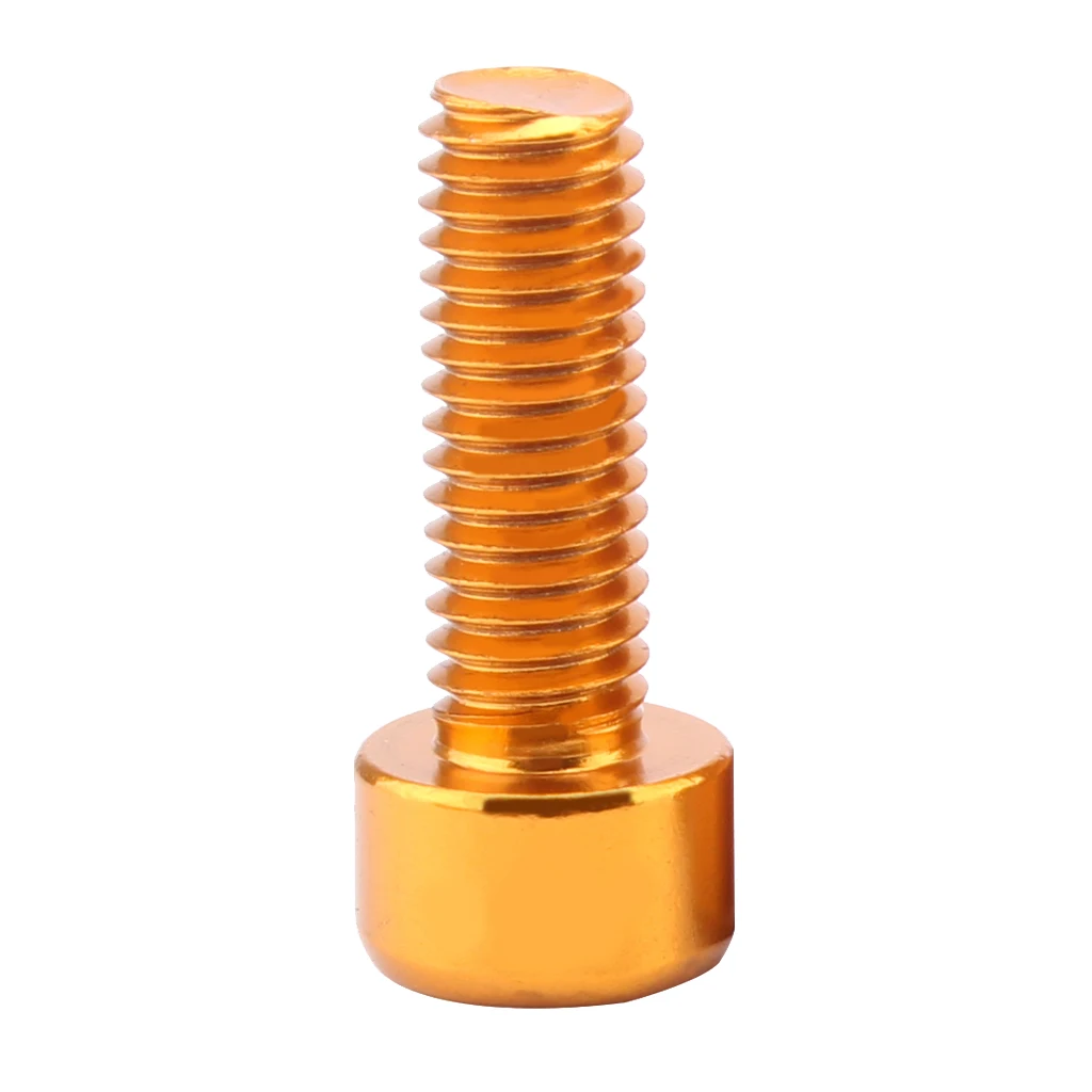 4Pcs Water Bottle Cage Screws Aluminum Alloy Bike Holder Screws Cycling Bicycle Cage Bolts Accessories 