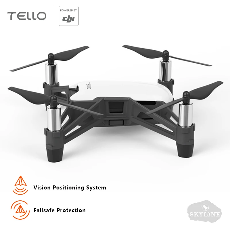 DJI Tello камера Дрон мини дроны 720P HD Трансмиссия приложение управление складная игрушка FPV Квадрокоптер снимать быстрые видео с EZ снимков