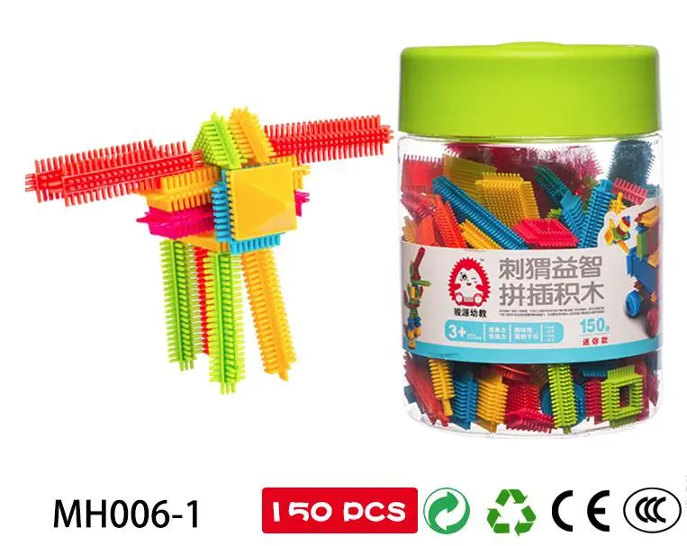 

2019New DIY educational plastic building bricks toys block toys 150pcs for kids