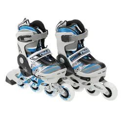 Профессиональные детские роликовые катания на роликах роликовые скейтборд обувь прочные хоккейные патины роликовые коньки двойной