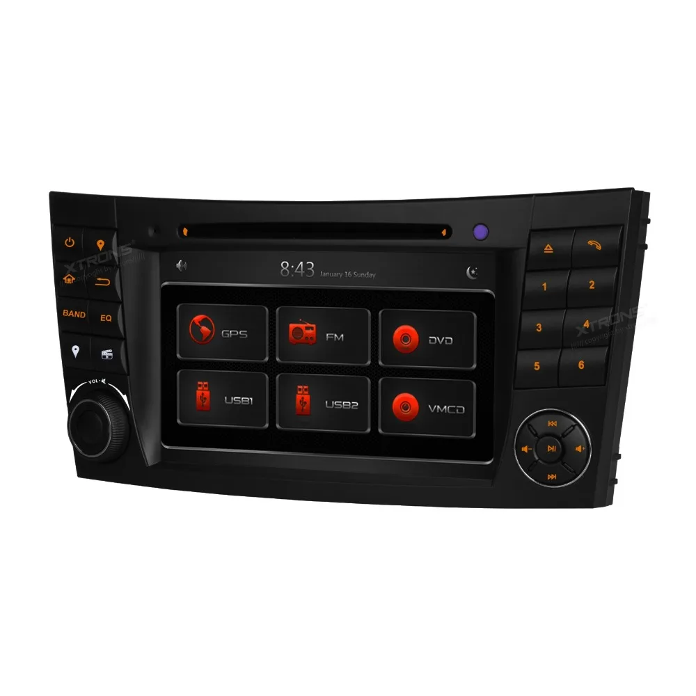 Sale 7" Special Car DVD player radio for Mercedes-Benz G-W463 2001-2008 & CLK-W209 2005-2006 & CLS-W219 2005-2006 & E-W211 2002-2008 1