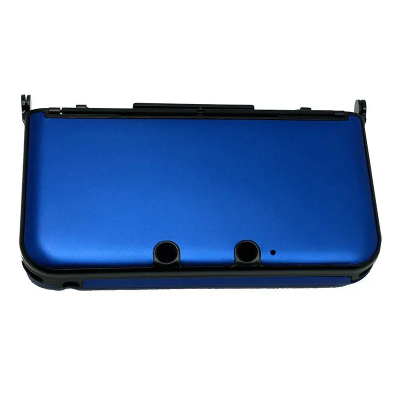 Blue Anti shock Hard Aluminum Metal Box Cover Case Shell for Nintendo
