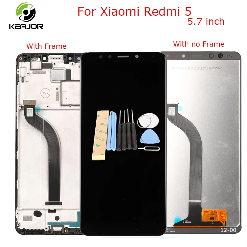 

Touch Screen For Xiaomi Redmi 5 LCD Display Test Good Digitizer Assembly Replacement Screen For Xiaomi Redmi5 Redmi 5 5.7 Inch