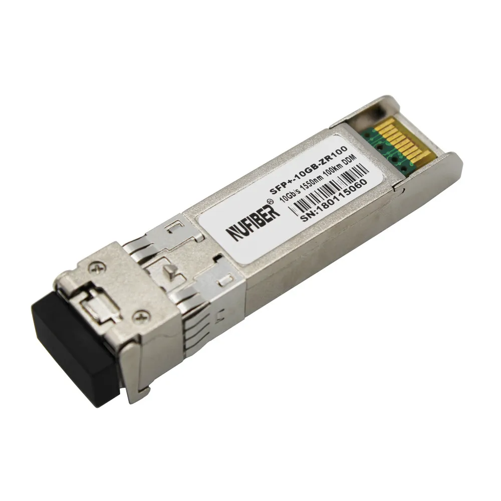 10 ГБ/сек. SFP + трансивер SFP-10G-ZR100 Двойной волокно одномодовый 100 км 1550nm LC DDM