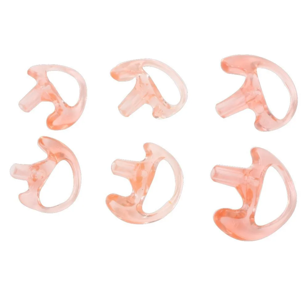

Replacement Silicone Gel Earplug Earbuds for Two Way Radio Headset Air Acoustic Earpiece Headset Walkie Talkie Earpiece 3Packs