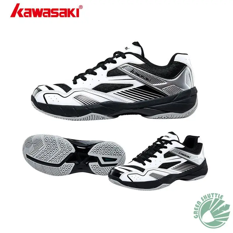 K-159-White Профессиональный Kawasaki K159 K-155 K-156 кроссовки высокие эластичные помещенный в стиле унисекс, для игры в бадминтон - Цвет: K-159-White