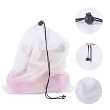 15 шт Экологичные многоразовые сетчатые мешки для производства, прозрачные моющиеся мешки для хранения продуктов для хранения фруктов и овощей