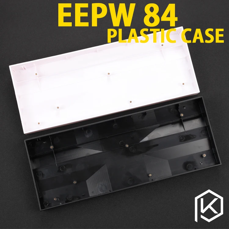 xd84 eepw84 plastic case black white case for xd84 70% eepw84 pcb and plate