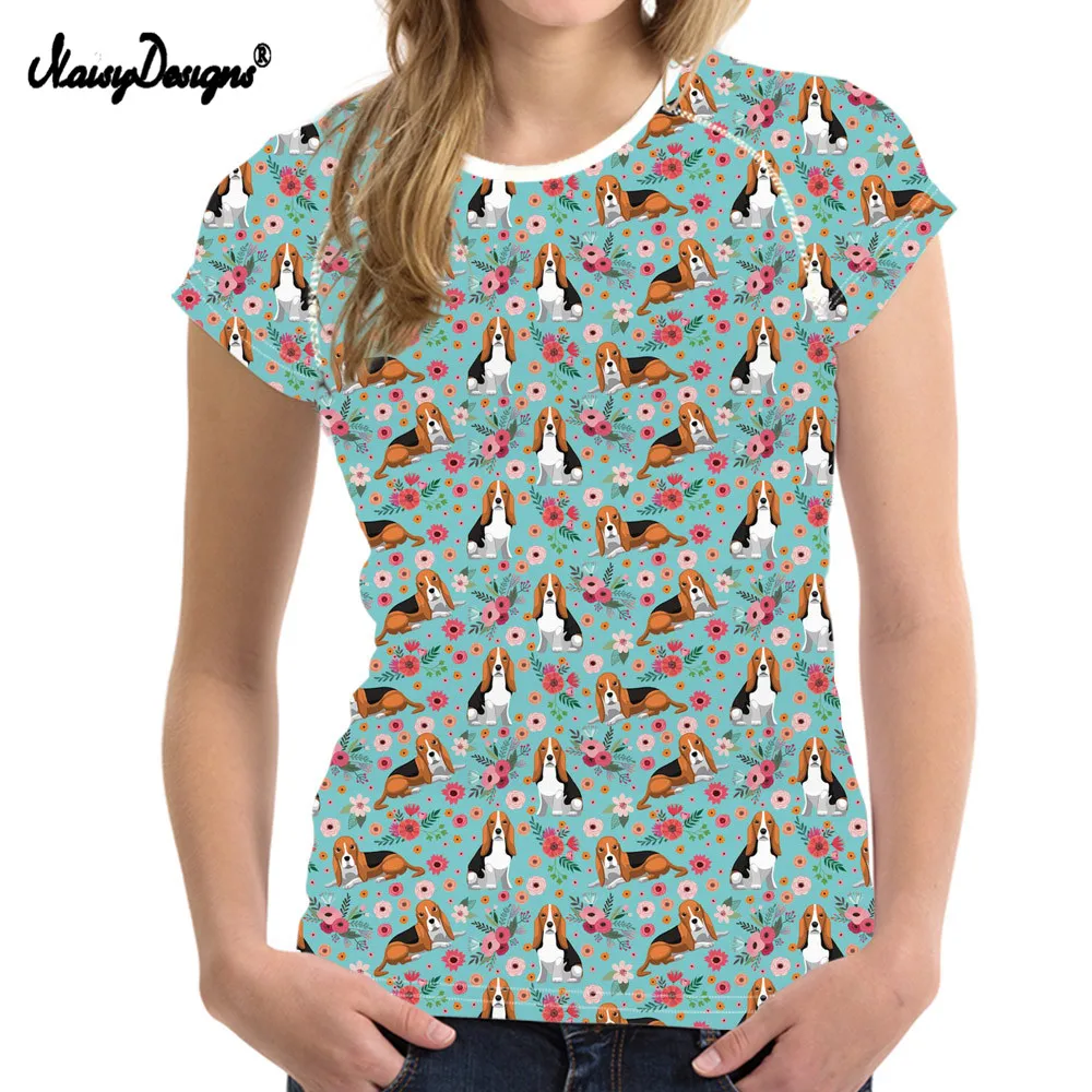 NOISYDESIGNS Womens Brand Clothing Summer Women T Shirt Short Sleeve O