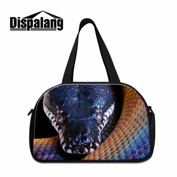 

Dispalang print wildlife pattern on travel duffel bag for men make your own travel totes personalized carry on luggage for women