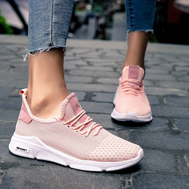 

GYP 2019 New Summer Women Sneakers Ladies Comfortable Walking Shoes Breathable Jogging Shoes zapatillas mujer deportiva LC-06