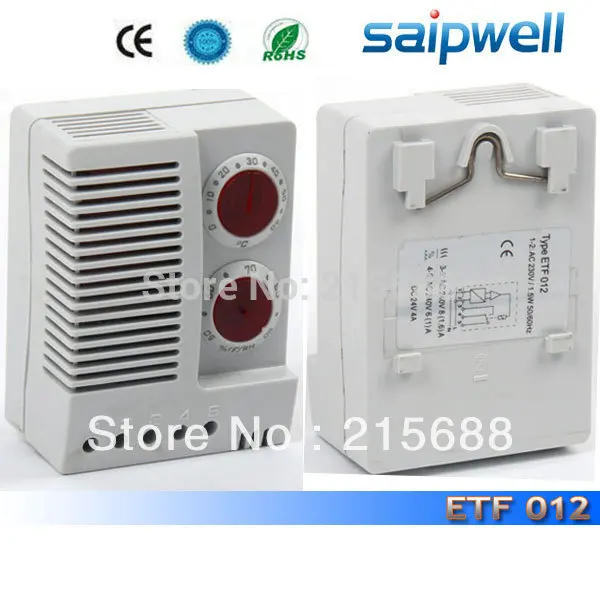 

Newest Saip electric hygrothermostats ETF012, Good quanlity electronic hygrothermostat