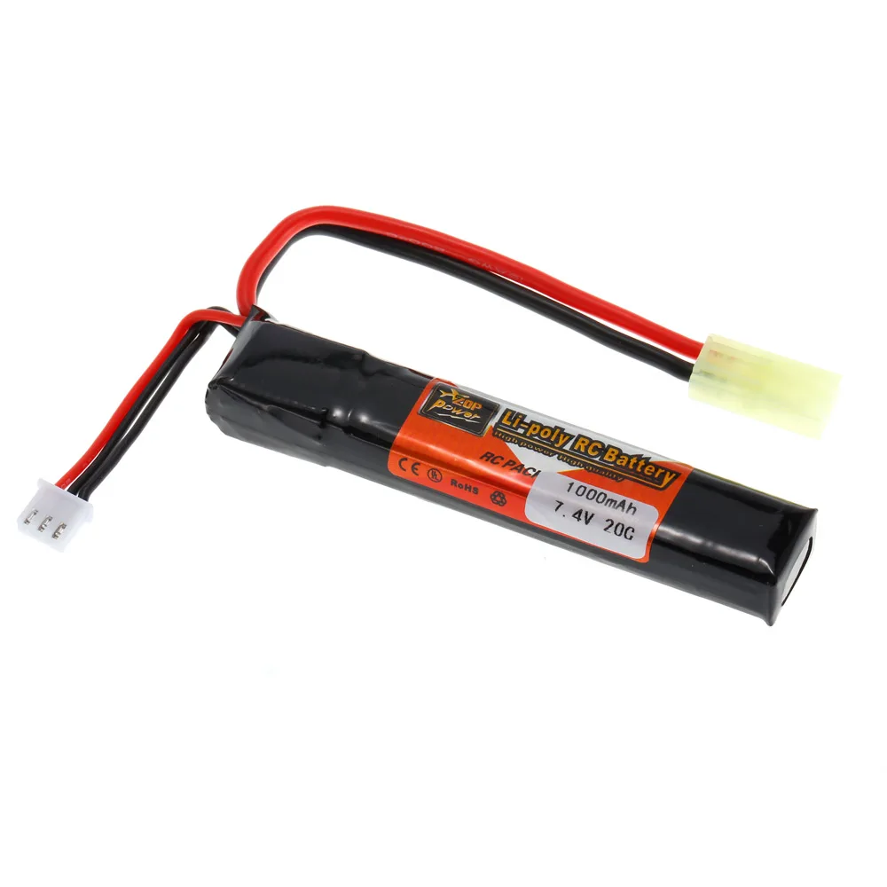 

for ZOP Power 2S 7.4V 1000mAh 20C TAMIYA Plug LiPo Battery for RC Car Boat RC Parts Accessories