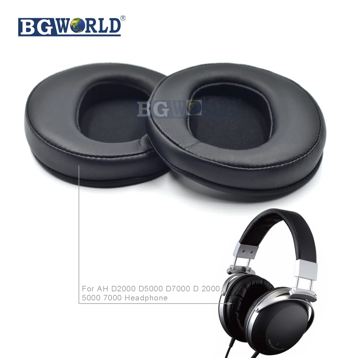 Bgworld Замена амбушюры подушечки пенопластовые подушки для Denon AH D2000 D5000 D7000 AH-D2000