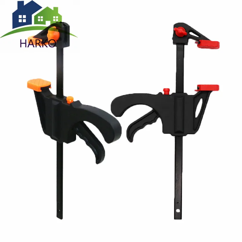 1pcs 4 Inch Quick Ratchet Release Speed Squeeze Wood Clamp Clip Kit