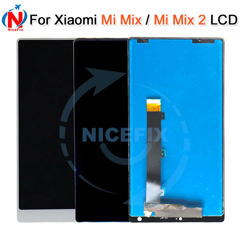 For Xiaomi Mi Mix LCD Display Touch Screen Digitizer Assembly 6.4&quot MIX Black/White Replacement Parts | Мобильные телефоны и