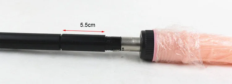 Одинарное трехзубчатое фотоприспособление для секс машины A07|dildo|attache cases for mendildo
