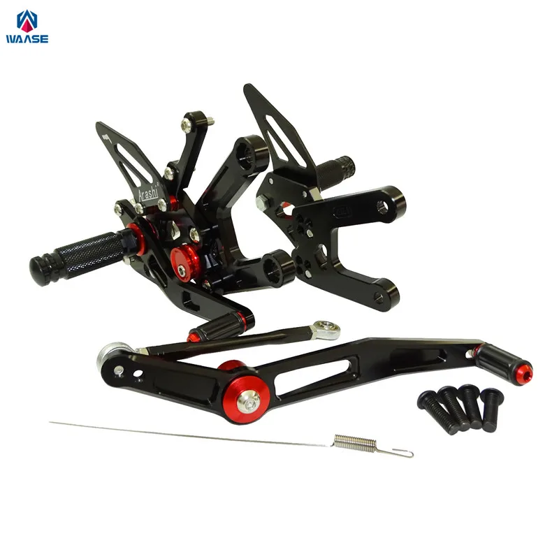 Регулируемая подставка для ног из алюминия Yamaha YZF R6 2017 2018|rear set|foot restrear set foot pegs |