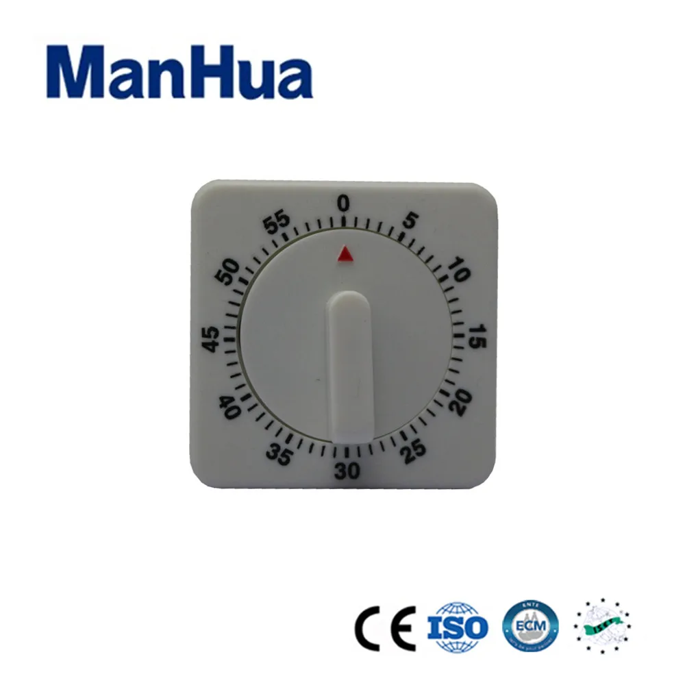 ManHua 60 Minute Mechanical Kitchen Timer T 203 Mechanism Countdown