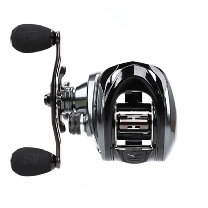 

Hi.Whale BAOLONG3000R bait casting reel 10+1BB jig wheel max drag 10kg boat wheel gear ratio 6.3:1 fishing reel baitcast reel