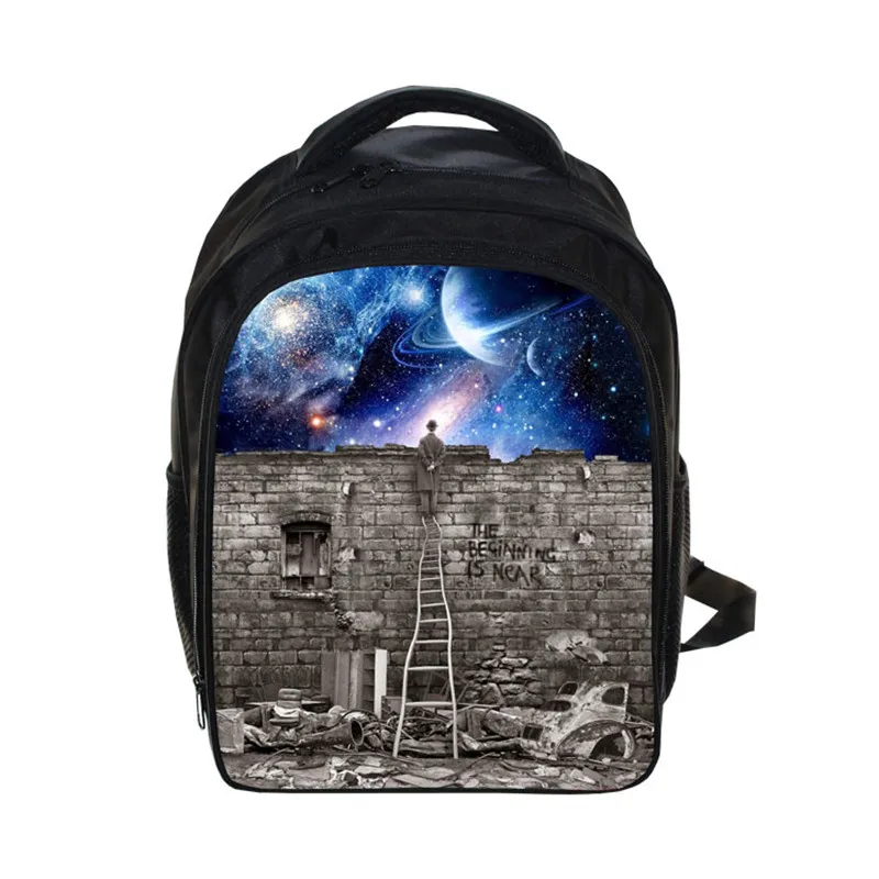 NASA School Backpack For Children School Bags Space Galaxy Boys Girls Backpacks Kids Astronaut