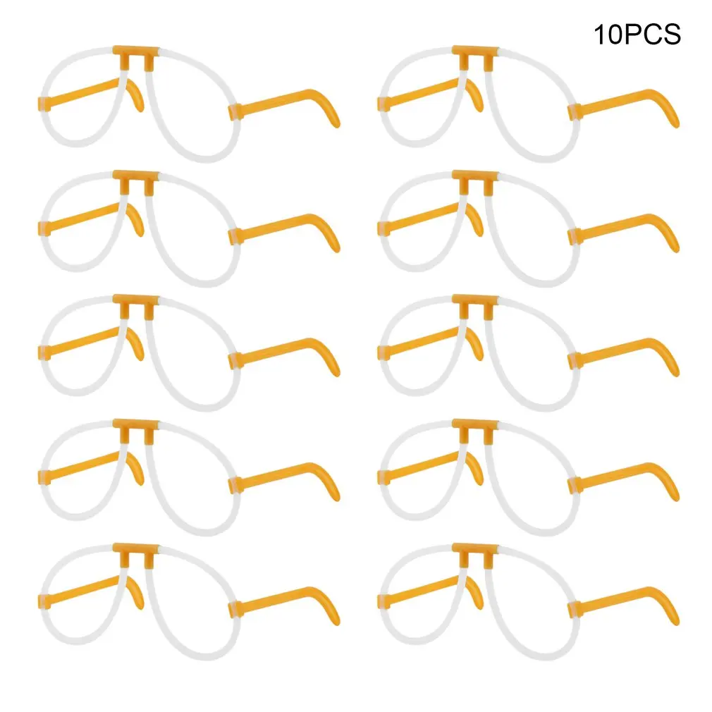 Горячее предложение! Распродажа! 10 шт. светящиеся флуоресцентные очки светящиеся палочки освещение для Реквизит Свадьба День рождения концерты сувениры с рамки для игр