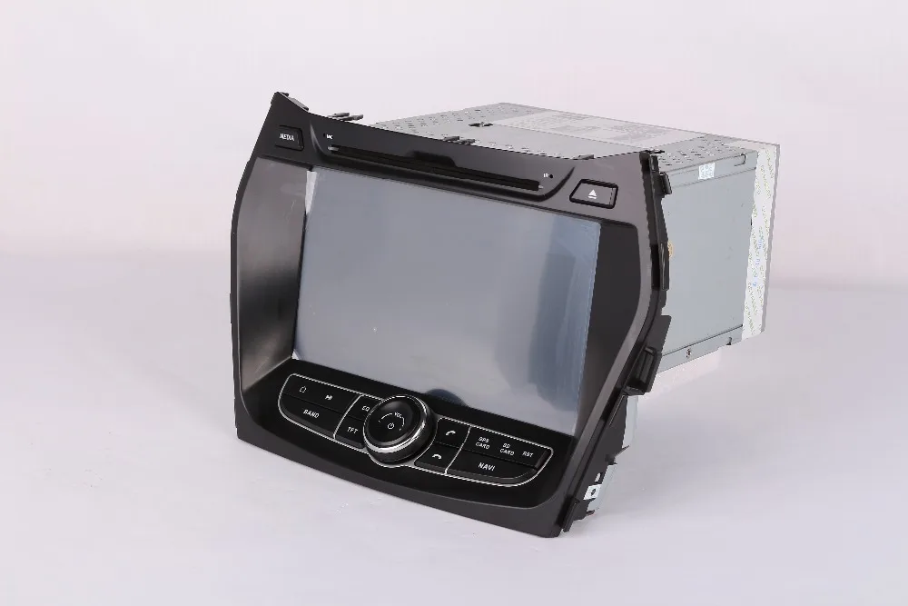 Top 2018 8 inch 4G LTE 1024*600 octa core Android 8.0! car multimedia DVD player Radio GPS FOR HYUNDAI ix45 SANTA FE 2013 2016-2017 3