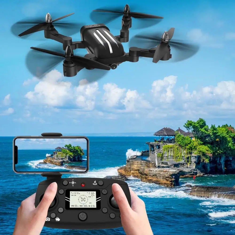 

Foldable Drone GPS RC Drone With HD Camera RC Quadcopter With High Hold Mode RC Helicopter With Headless Mode