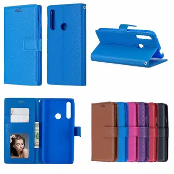 

30pcs/lot Lychee PU+TPU leather wallet stand Case for Huawei Y5 Y7 Y9 2019 Honor 8S P smart Z Y9Prime Enjoy 9 Plus P Smart 2019