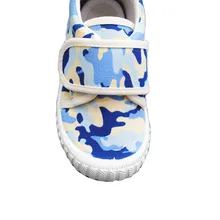 

2018 Children Camouflage Casual Shoes Boys Print Canvas Breathable Flat Shoes Student Camouflage Kids Rubber Sport Casual Shoes