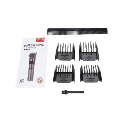 Najtaniej RIWA X9 profesjonalna maszynka do strzyżenia włosów elektryczna maszynka do strzyżenia włosów trymer ścinanie włosów maszynka do golenia maszynka do włosów golarka dla mężczyzn ue wtyczka