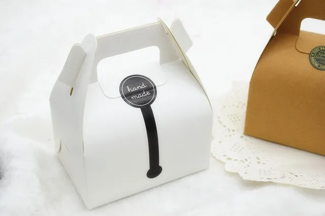40 Free Shipping 40pcslot Portable White Paper Cake Packaging Box Enchanting Decorator Boxes 40 Free Shipping 40pcslot Portable White Paper Cake Packaging Box Enchanting Decorator Boxes