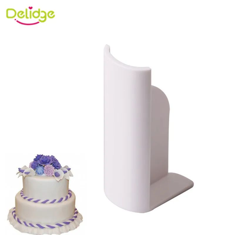 

Delidge 1pc Cake Smoother Fondant Cake Decorating Mold 3D Sugarcraft Cake Smoother Polisher Tools Surface Polishing Pastry Mold