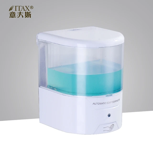 Itax Wall Mount Refillable Automatic Hand Sanitizer Liquid Soap Itax Wall Mount Refillable Automatic Hand Sanitizer Liquid Soap Dispenser Shower Sensor Holder Bathroom Kitchen Accessories