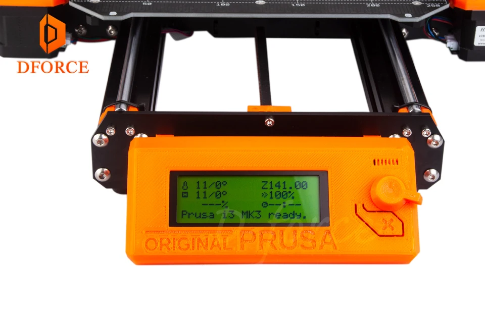 D-FORCE печатные части для Prusa i3 MK3 MK2/2,5 3D Принтер Комплект