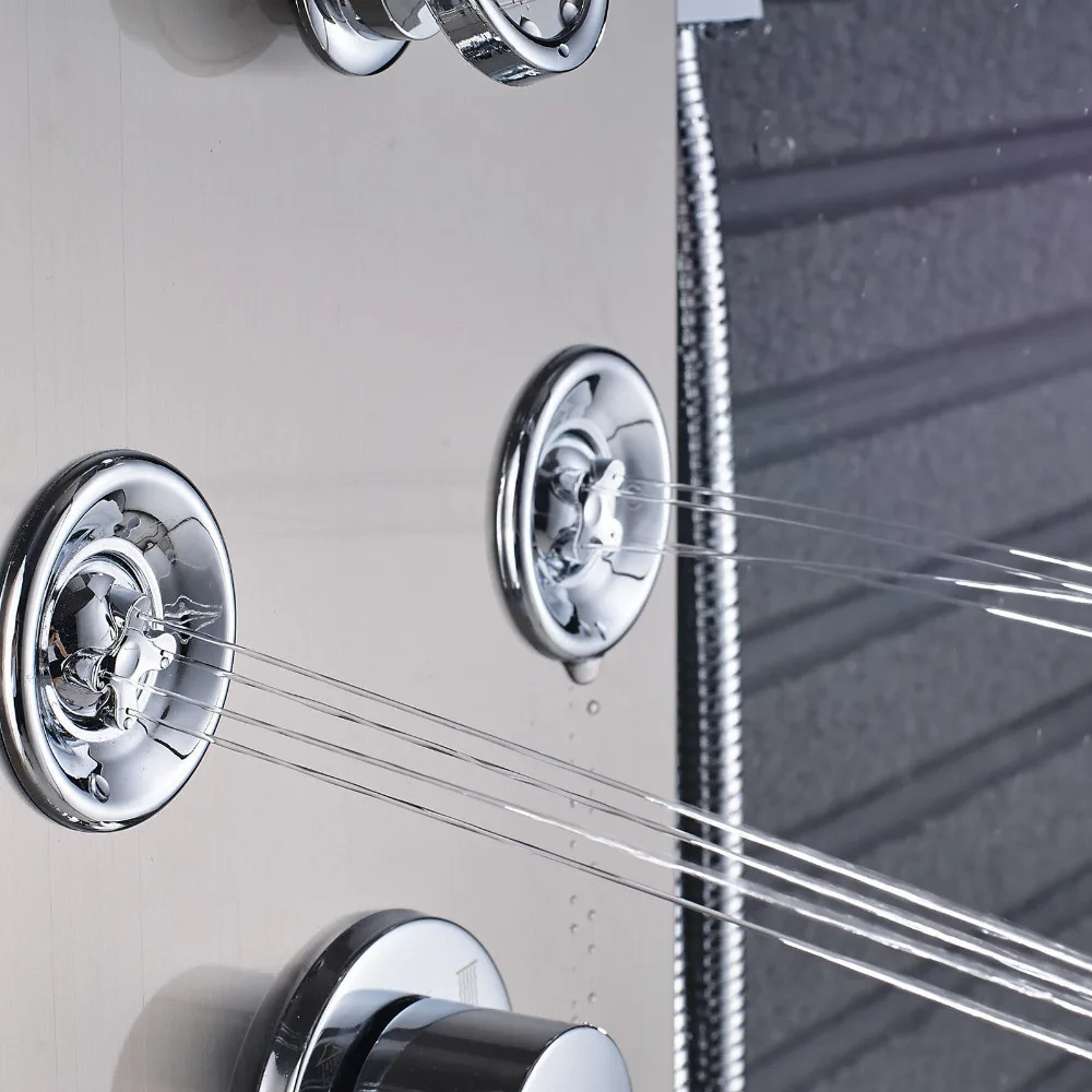 LED-Shower-Head-Faucet-Column-Panle-Brushed-Nickel-Rain-Waterfall-Shower-Panel-Set-Body-Jets-with (5)