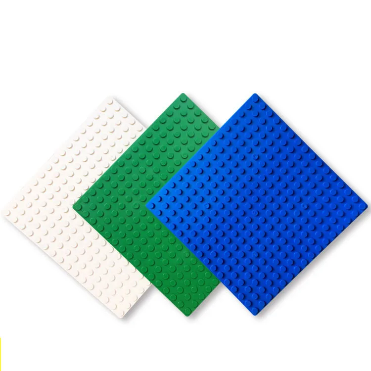 

Retail 1pc 16*16 Baseplate Small Particles 12.8*12.8cm Brick Plate