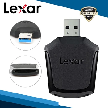 

Lexar Professional 2000x SDHC/SDXC UHS-II Card Reader External Black High Speed Single Slots For 2000X Memory Card