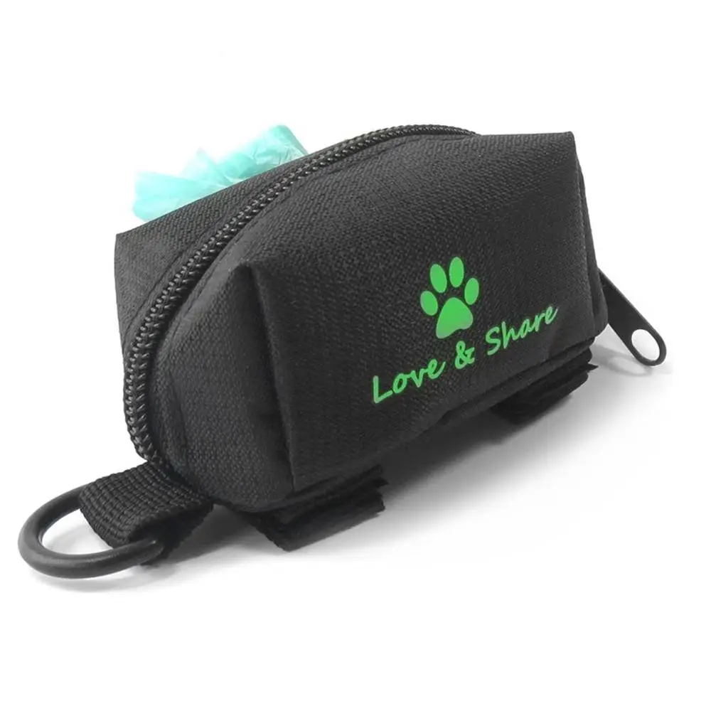 Compact Waterproof Oxford Cloth Pets Dogs Waste Poop Bag Storage Bag