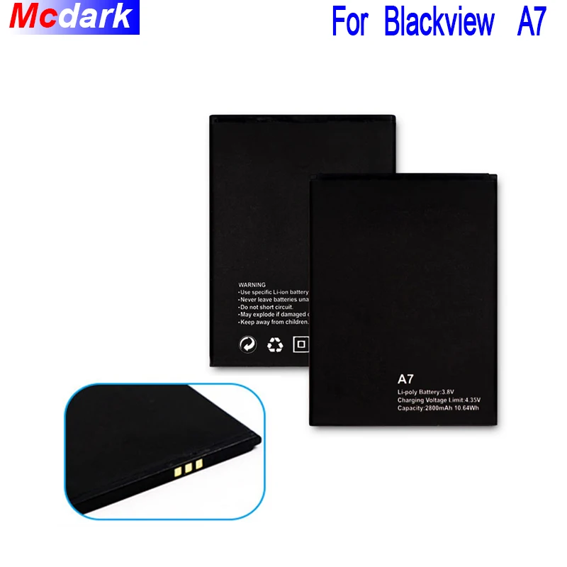Аккумулятор Mcdark на 2800 мА · ч для Blackview A7 | Мобильные телефоны и аксессуары