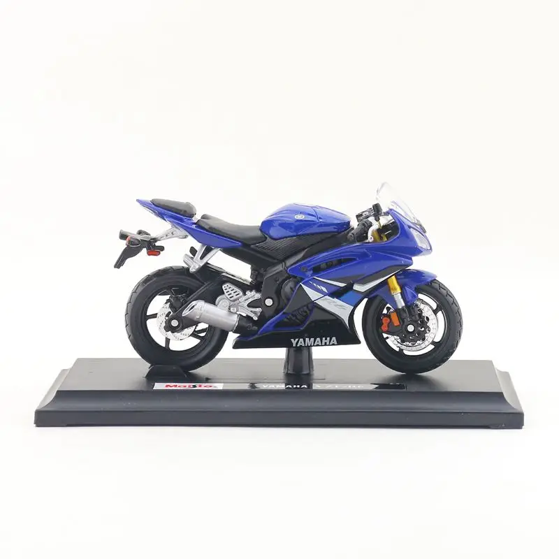 Maisto/Масштаб 1:18/литая модель мотоцикла Игрушка/2008 YAMAHA YZF-R6 супер синяя модель/нежный подарок или игрушка/воротник/для детей