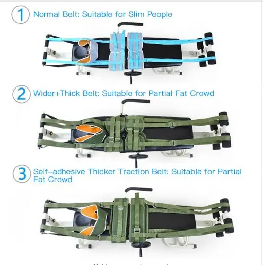 

Canvas adjustable Lumbar traction belt Bed Traction Bed Body Stretch Spine Ankle Vertebra Fatigue Minor Injurie Tensioner Brace