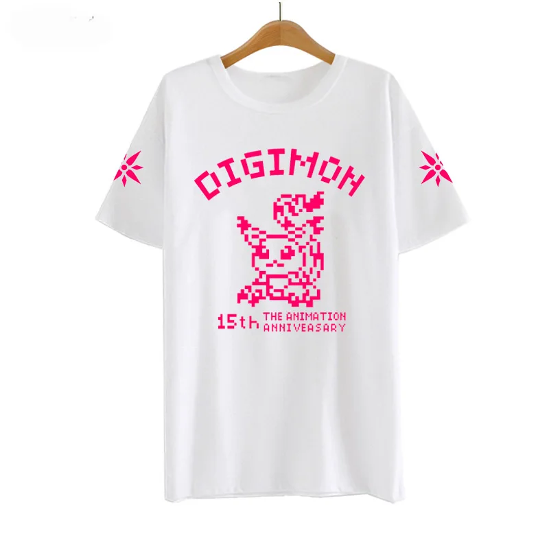 Приключения Дигимонов футболки Летние Аниме футболки для мужчин wo мужские свободные хлопковые футболки с короткими рукавами - Цвет: 9