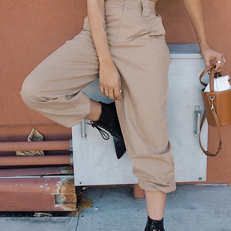 

XL 2XL Plus Size Summer Autumn Woman Trousers Pleated Strechy Elastic Harem Pants Pantalon Femmes Calca Feminina