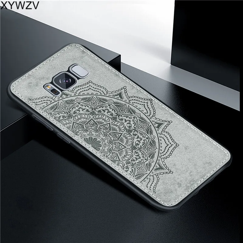 

For Samsung Galaxy S8 Plus Case Luxury Soft Silicone Luxury Cloth Texture Hard PC Phone Case For Samsung Galaxy S8 Plus Cover
