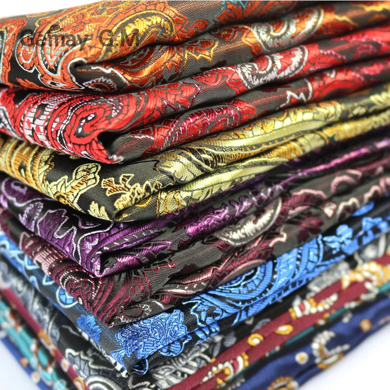 Men Colorful Paisley Pattern Pocket Square Wedding Gentleman Handkerchief Hanky