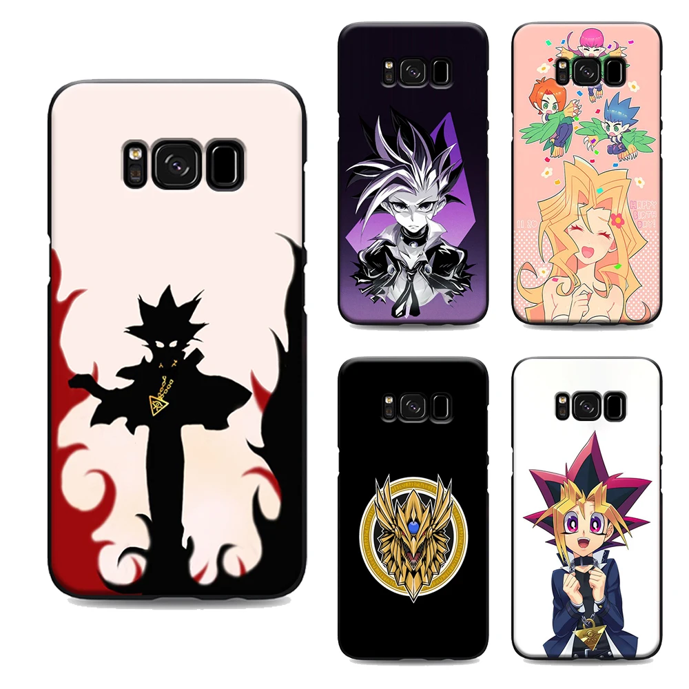 

yugioh card Yugi Silhouette phone case for samsung galaxy s7 edge s6 s5 s8 s9 plus best soft Silicone black cover TPU Housing