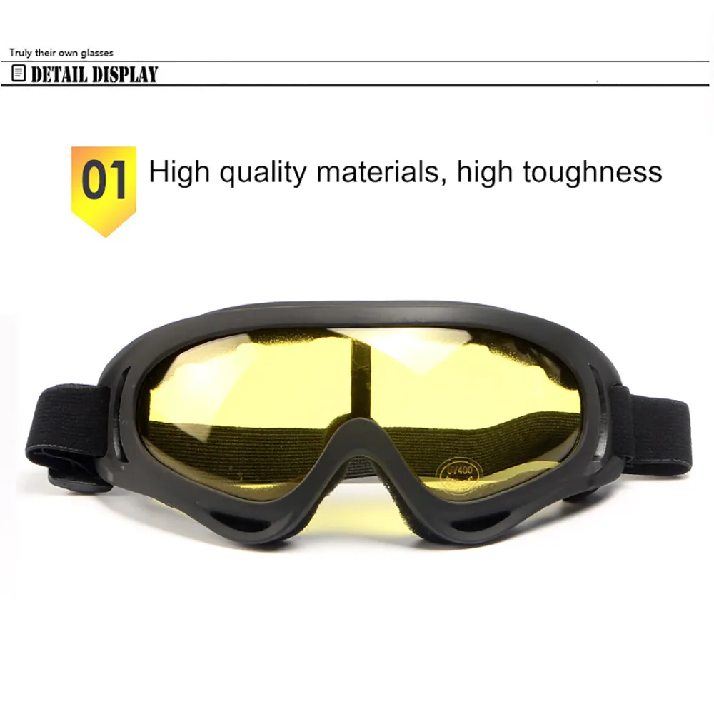 Сноуборд пылезащитные очки мотоциклетные лыжные очки линзы рамки очки Пейнтбол Спорт на открытом воздухе ветрозащитные очки